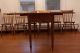 Refinished Drop Leaf Table With 6 Thumb Back Chairs 1800-1899 photo 6