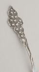 Sterling Silver Souvenir Spoon Lily Of The Valley No Mono Manchester Silver Co Souvenir Spoons photo 3