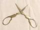 Antique Victorian Small Double Pheasant Bird Sewing Scissors Louise Mfg Germany Tools, Scissors & Measures photo 3