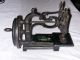 Antique Cast Iron Hand Crank Sewing Machine England Style Sewing Machines photo 3