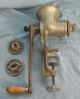 Large Vintage Universal 8 Meat Grinder With Coarse,  Medium & Fine Attachments Meat Grinders photo 4