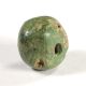 Ancient Pre Columbian Tairona Green Stone Jadeite Bead Artifact 13 Mm The Americas photo 3