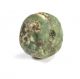 Ancient Pre Columbian Tairona Green Stone Jadeite Bead Artifact 12 Mm The Americas photo 2