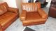 Vintage Large Brown Leather 6 Piece Modular Sofa - 1970s - Retro - Dux Signed 1900-1950 photo 3