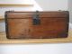 Antique Trunk 1700s Hope Chest Clothes Chest Blanket Chest Sea Chest Travel Ches 1800-1899 photo 1