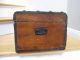 Antique Trunk 1700s Hope Chest Clothes Chest Blanket Chest Sea Chest Travel Ches 1800-1899 photo 4