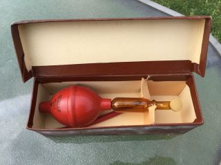 Vintage Ewlab Glass Pocket Inhaler Model 
