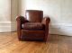 A Lovely French Leather Club Chair 1900-1950 photo 1