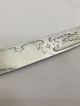 Charming Solid Silver Paper Knife Sheffield 1880.  Faux Bone Handle Other Antique Sterling Silver photo 2