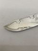 Charming Solid Silver Paper Knife Sheffield 1880.  Faux Bone Handle Other Antique Sterling Silver photo 3