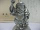 A God Of Wealth Of The Silver.  One Of Japanese Seven Lucky Gods. Other Antique Sterling Silver photo 10