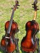 Fine Antique Violin Labelled Christian Donat Hopff.  Mellow & Mature Tone String photo 11