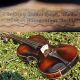 Fine Antique Violin Labelled Christian Donat Hopff.  Mellow & Mature Tone String photo 3