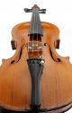 Fine,  Antique Alexander Gagliano Italian Labeled Old 4/4 Master Violin String photo 5