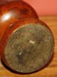 Antique Country Primitive Wooden Nutmeg Grinder,  Old Treen Pepper & Spice Mill Primitives photo 5