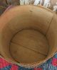 Primitive Early Antique Large Round Wooden Pantry Box W/lid Great Patina 11x9 Primitives photo 2
