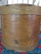 Primitive Early Antique Large Round Wooden Pantry Box W/lid Great Patina 11x9 Primitives photo 5