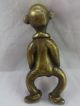 Ngang Khmar Lucky Love Passion Holy Amulet Extremely Rare Unique Brass Old No:4 Amulets photo 8