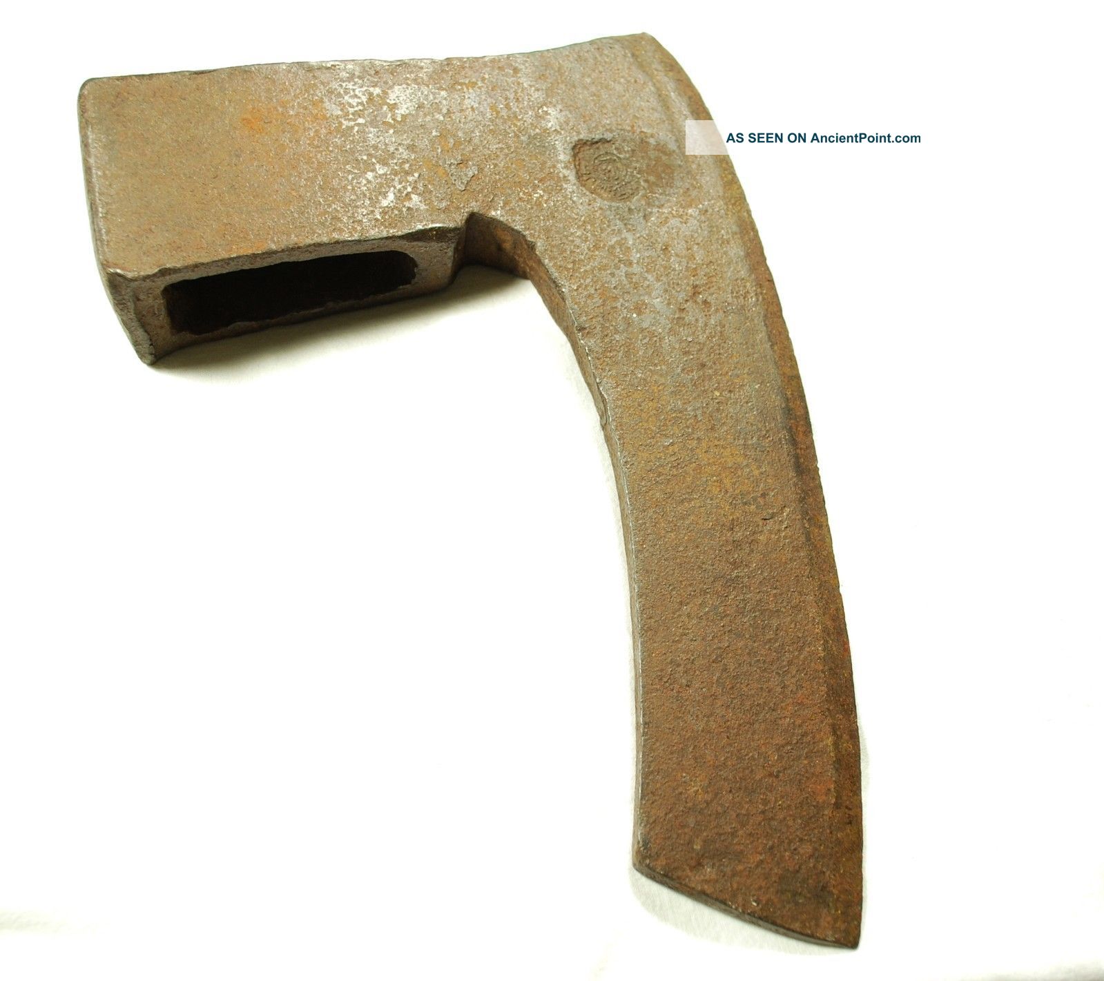 Antique Mediaval Iron War Axe,  Circa 1200 ' - 1500 ' S With Trademark Other Antiquities photo