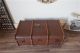 Antique Travel Steamer Trunk Coffee Table Vintage Storage Chest With Tray Ship Equipment photo 9