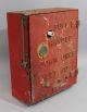Antique Patented 1914 Telegraph Fire Alarm Iron Box W/ Key,  Complete Other Mercantile Antiques photo 2