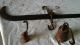Vintage Antique Iron Scale And Weights From The Early 1900s Scales photo 4
