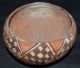 Early Native American Pottery Bowl,  Hopi ? Estate Find,  Very Old Pot,  Geometric Native American photo 1
