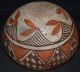 Early Native American Pottery Bowl,  Hopi ? Estate Find,  Very Old Pot,  Geometric Native American photo 3