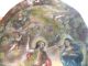 Antique Retablo On Tin Jesus Appears To Mary When Resurrected Latin American photo 2