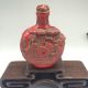 China ' S Rare Red Coral Snuff Bottle Hand - Carved Landscape & Several Old Statue Snuff Bottles photo 1