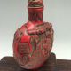 China ' S Rare Red Coral Snuff Bottle Hand - Carved Landscape & Several Old Statue Snuff Bottles photo 2