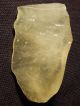 A Big Libyan Desert Glass Artifact Or Ancient Tool Found In Egypt 36.  64gr E Neolithic & Paleolithic photo 2