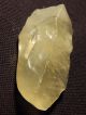 A Big Libyan Desert Glass Artifact Or Ancient Tool Found In Egypt 36.  64gr E Neolithic & Paleolithic photo 3