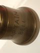 Solid Brass Large Heavy 7 Inch Door/wall/ship Captains Bell (ve 1950) Other Maritime Antiques photo 1