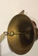 Solid Brass Large Heavy 7 Inch Door/wall/ship Captains Bell (ve 1950) Other Maritime Antiques photo 4