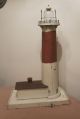 Large Rare Antique Handmade Folk Art Electric Lighthouse Nautical Table Lamp Lamps & Lighting photo 9