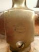 Antique Hunt & Co.  Ltd Merchant Balance Scale Brass,  Granite & Wood Base 10 Lb. Scales photo 4