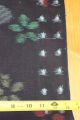 Vintage Japanese Indigo Cotton Floral Wave Kasuri Kimono Fabric Patchwork 55 