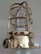 Vintage Marine Brass Passage Light 1 Pc With Brass Cage Lamps & Lighting photo 1