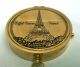 Maritime Antique Nautical Brass Polish Finish Eiffel Tower France Compass Compasses photo 2