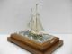 The Sailboat Of Silver985.  120g/ 4.  26oz.  2masts.  Takehiko ' S Work. Other Antique Sterling Silver photo 4