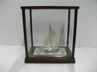 The Sailboat Of Silver960 Of The Most Wonderful Japan.  Takehiko ' S Work. photo