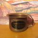 Antique Central Pacific Railroad Train,  Brass / Copper Chamber Pot Good Cond. Primitives photo 2