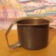 Antique Central Pacific Railroad Train,  Brass / Copper Chamber Pot Good Cond. Primitives photo 6