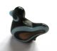 Circa.  300 B.  C Ancient Central Greece Black Glass Bird Amulet Pendant Greek photo 3