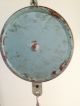 Vintage Antique Blue Penn Scale Co Series 820 Hanging Produce Scale W/scoop Pan Scales photo 6