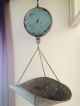 Vintage Antique Blue Penn Scale Co Series 820 Hanging Produce Scale W/scoop Pan Scales photo 7