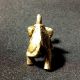 Thai Amulets Elephant King Brass Figurine Rare Power Magic Lucky Wealth Rich D23 Amulets photo 2