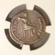 14 - 37 Ad Tiberius Tribute Penny Of Bible Ancient Roman Silver Denarius Ngc Vf Roman photo 1