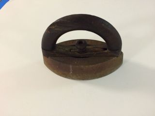 Antique Cast Steel Iron photo